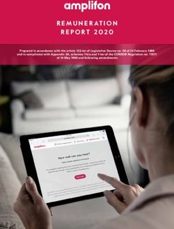 REPORT 2020 - AMPLIFON CORPORATE