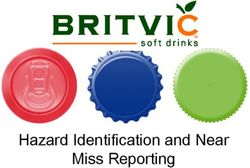 Hazard Identification and Near Miss Reporting