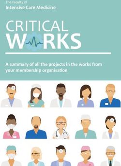 W RKS CRITICAL A summary of all the projects in the works from your membership organisation