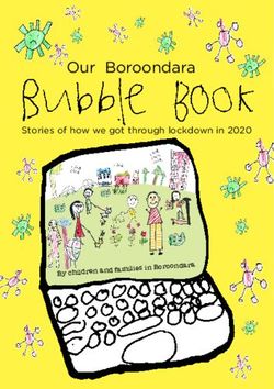 Our Boroondara Stories of how we got through lockdown in 2020 - By children and families in Boroondara