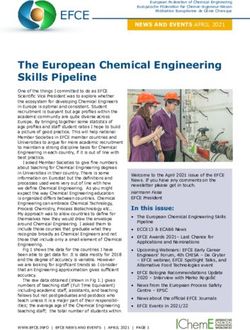 The European Chemical Engineering Skills Pipeline