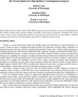 Do Tweets Matter for Shareholders? An Empirical Analysis