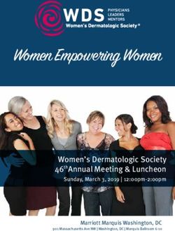 Women Empowering Women - Women's Dermatologic Society 46thAnnual Meeting & Luncheon - Women's ...