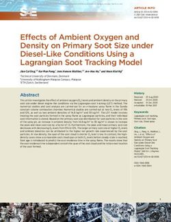 Effects of Ambient Oxygen and Density on Primary Soot Size under Diesel-Like Conditions Using a Lagrangian Soot Tracking Model - CSE-Lab