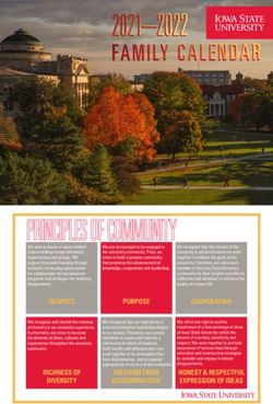 PRINCIPLES OF COMMUNITY - Iowa State University ...