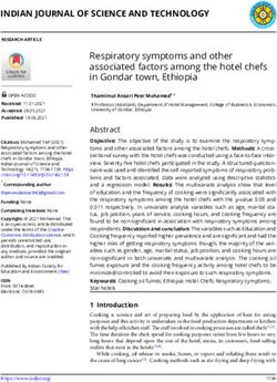 INDIAN JOURNAL OF SCIENCE AND TECHNOLOGY