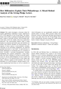 How Billionaires Explain Their Philanthropy: A Mixed-Method Analysis of the Giving Pledge Letters