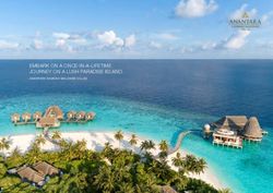 EMBARK ON A ONCE-IN-A-LIFETIME JOURNEY ON A LUSH PARADISE ISLAND - ANANTARA KIHAVAH MALDIVES VILLAS