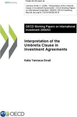 Interpretation of the Umbrella Clause in Investment Agreements