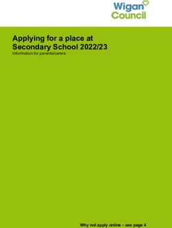 Applying for a place at Secondary School 2022/23 - Information for parents/carers - Wigan ...