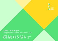 London Luton Airport 19mppa Consultation Document 2020