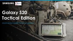 Galaxy S20 Tactical Edition - Mission-ready mobility. Proven by operators - iGov