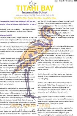 Find the Way, Know the Way, Lead the Way - Titahi Bay Intermediate