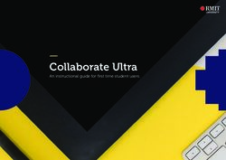 Collaborate Ultra An instructional guide for first time student users - Learning and Teaching Hub