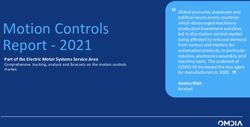 Motion Controls Report 2021 - Informa