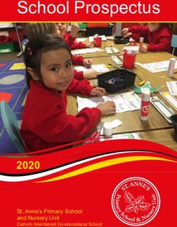 School Prospectus - 2020 St. Anne's Primary School and Nursery Unit - St Annes Primary School