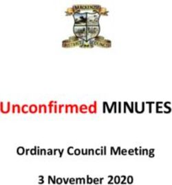 Unconfirmed MINUTES Ordinary Council Meeting 3 November 2020 - Attachment Minutes of Council Meeti