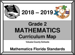 MATHEMATICS 2018 2019 - Grade 2 Curriculum Map - Volusia County Schools