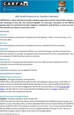 2021 Benefit Summary for Canadian Employees - Jobvite ...