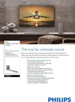 The one for cinematic sound