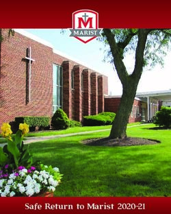 Safe Return to Marist 2020 21