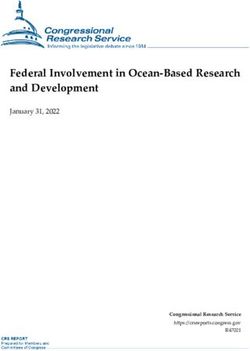 Federal Involvement in Ocean-Based Research and Development - January 31, 2022