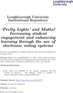 Pretty Lights' and Maths! Increasing student engagement and enhancing learning through the use of electronic voting systems