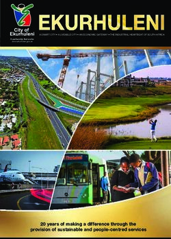20 years of making a difference through the provision of sustainable and people-centred services - Tambo Springs Logistics Gateway
