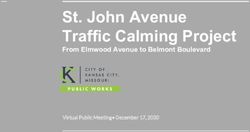 St. John Avenue Traffic Calming Project - From Elmwood Avenue to Belmont Boulevard