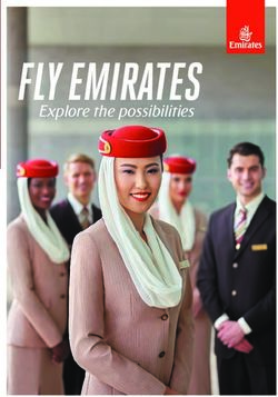 FLY EMIRATES Explore the possibilities - CCRA