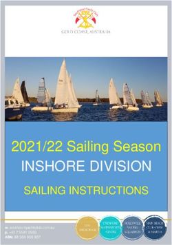 INSHORE DIVISION 2021/22 Sailing Season - SAILING INSTRUCTIONS - Southport ...