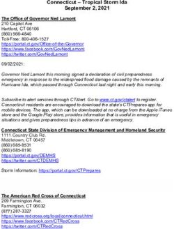 Connecticut - Tropical Storm Ida September 2, 2021