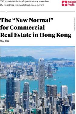 The "New Normal" for Commercial Real Estate in Hong Kong - This report unveils the six potential new normals in the Hong Kong commercial real ...