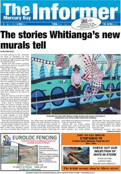 The stories Whitianga's new murals tell - The Mercury Bay Informer