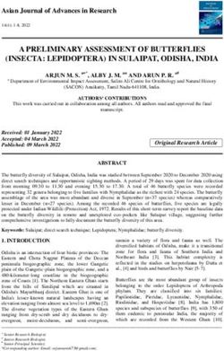 A PRELIMINARY ASSESSMENT OF BUTTERFLIES (INSECTA: LEPIDOPTERA) IN SULAIPAT, ODISHA, INDIA