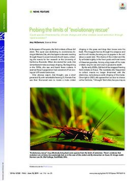 Probing the limits of "evolutionary rescue" - PNAS