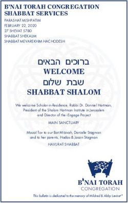 Ka , a WELCOME B'NAI TORAH CONGREGATION SHABBAT SERVICES - B'nai Torah Congregation