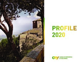 PROFILE 2020 - Cassa di Risparmio di Volterra