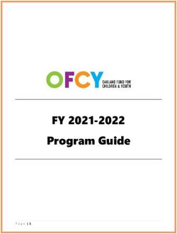 FY 2021-2022 Program Guide - Page |1 - Oakland Fund for Children and Youth