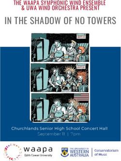 IN THE SHADOW OF NO TOWERS - THE WAAPA SYMPHONIC WIND ENSEMBLE & UWA WIND ORCHESTRA PRESENT - program FINAL 99