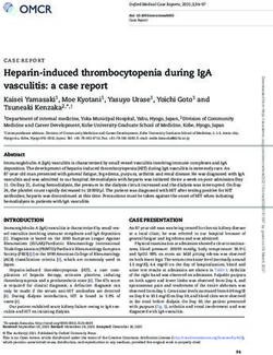 HEPARIN-INDUCED THROMBOCYTOPENIA DURING IGA VASCULITIS: A CASE REPORT