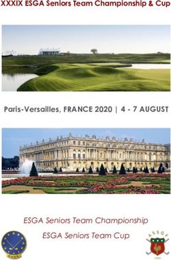 XXXIX ESGA Seniors Team Championship & Cup - Paris-Versailles, FRANCE 2020 | 4 - 7 AUGUST - ESGA Seniors Team Championship ESGA Seniors Team Cup ...