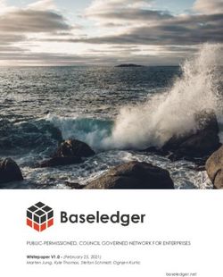 PUBLIC-PERMISSIONED, COUNCIL GOVERNED NETWORK FOR ENTERPRISES - Whitepaper V1.0 - (February 25, 2021) Marten Jung, Kyle Thomas, Stefan Schmidt ...