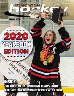 2020 EDITION YEARBOOK - INSIDE: RAMP InterActive
