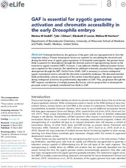 GAF is essential for zygotic genome activation and chromatin accessibility in the early Drosophila embryo