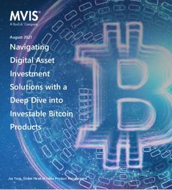 Navigating Digital Asset Investment Solutions with a Deep Dive into Investable Bitcoin Products - August 2021