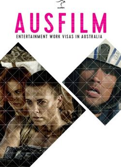 ENTERTAINMENT WORK VISAS IN AUSTRALIA - Ausfilm