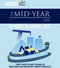CMBS TURNS 25 - THE TWISTS AND TURNS OF BUILDING AN INDUSTRY FROM SCRATCH - Trepp