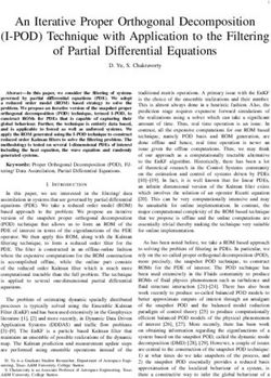 An Iterative Proper Orthogonal Decomposition (I-POD) Technique with Application to the Filtering of Partial Differential Equations