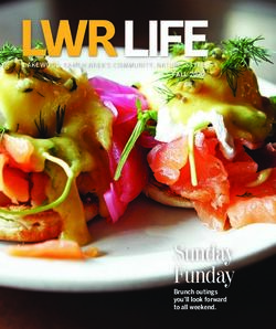 Sunday Funday - LWRLAKEWOOD RANCH AREA'S COMMUNITY, NATURE, STYLE LIFE FALL 2020